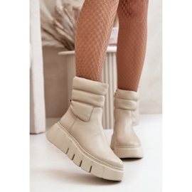 Boots Model Zazoo 60512 Light Beige - Step in style 2