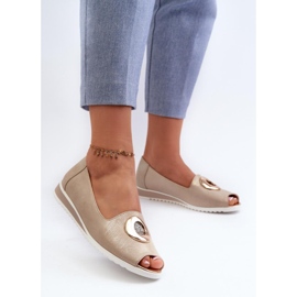 Pumps Model Biolita ASA135-16 Gold - Step in style yellow 1