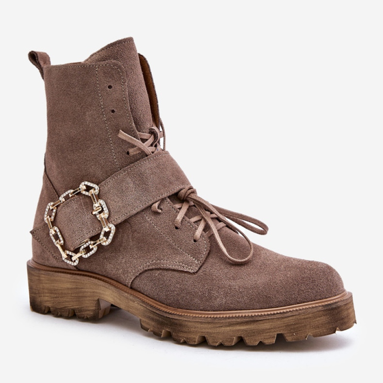 Boots Model Zazoo 2951/037 Dark Beige - Step in style 2