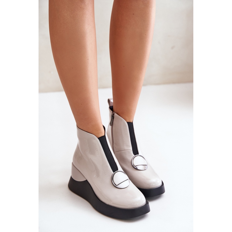 Boots Model Da MR880-136 Light Gray - Step in style grey 1