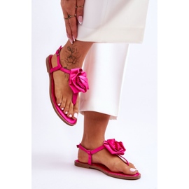 Flip-flop sandals Model Carisma QQ-137 cFuchsia - Step in style pink 2