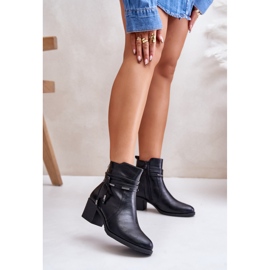 Boots Model Lobina ASA128-37 Black - Step in style 1