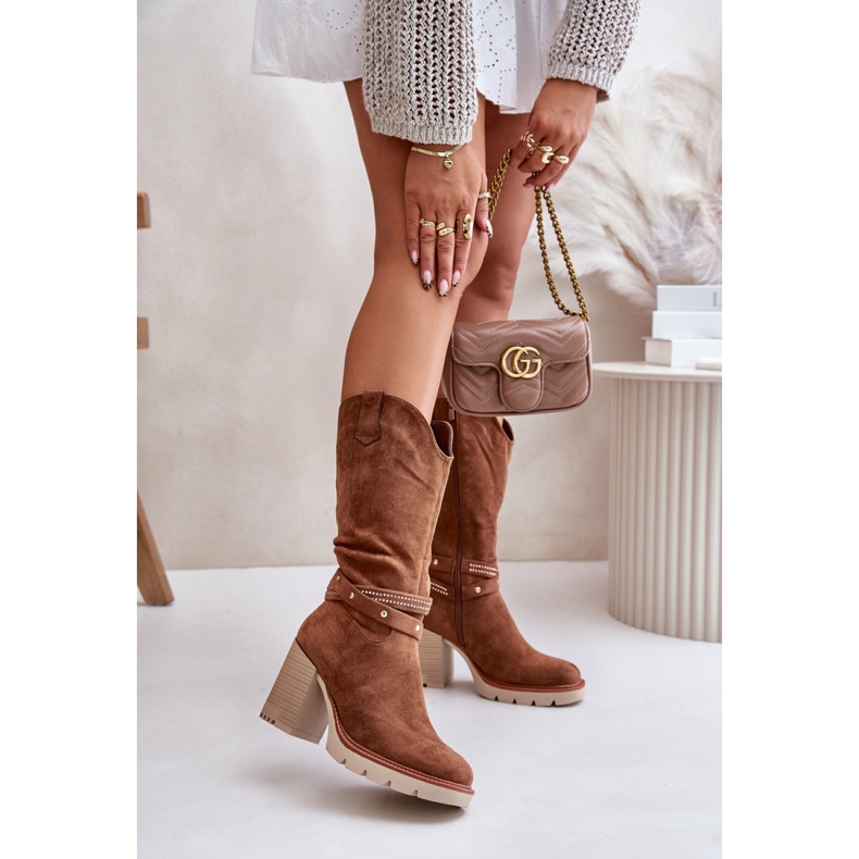 Boots Model Ivanelis ASA254-4 Camel - Step in style brown 1