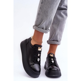 Sports Shoes Model Maciejka 06191-01 Black - Step in style 1