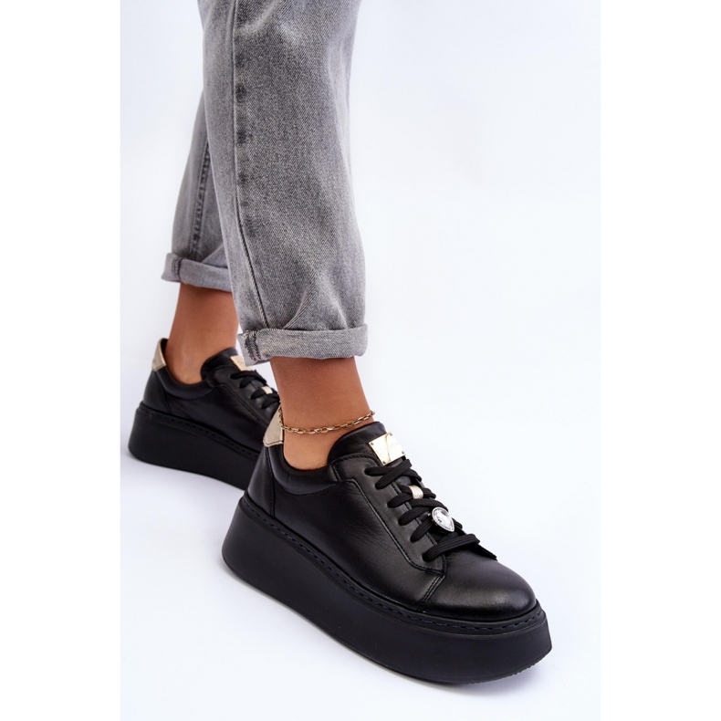 Sports Shoes Model Maciejka 06191-01 Black - Step in style 2