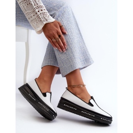 S. BARSKI Barski women's shoes made of White natural leather 2 S. BARSKI Barski women's shoes made of White natural leather 2