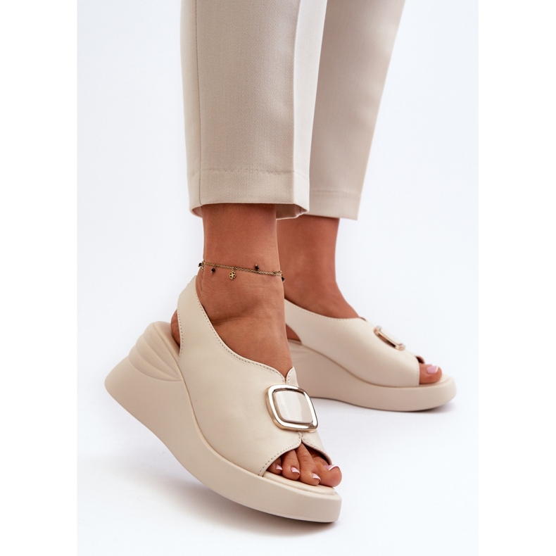 Sandals Model Salvania 24SD08-6865 Beige - Step in style 1