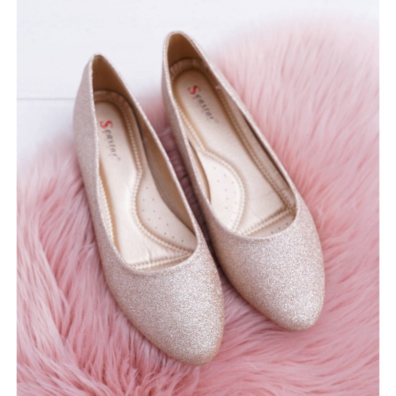 Ballet flats Model Tiffy CC200P Gold - Step in style yellow 2