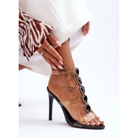 Model Da MR-16 Black sandals - Step in style 1