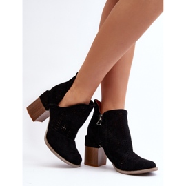 Boots Model Niartima A5722 Black - Step in style 1