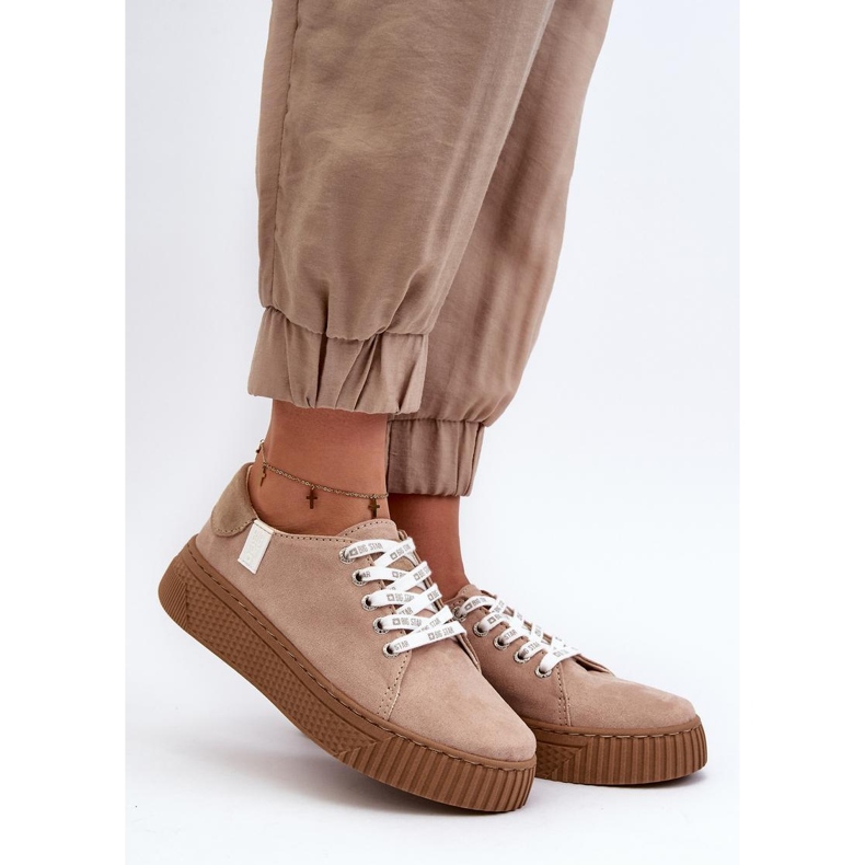 Model Memory Foam System Big Star Dark Beige sneakers 1