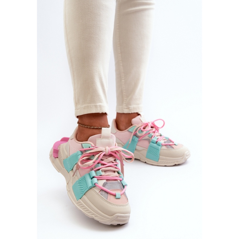 Sports Shoes Model BL357P Pink/Mint 1 Sports Shoes Model BL357P Pink/Mint 1