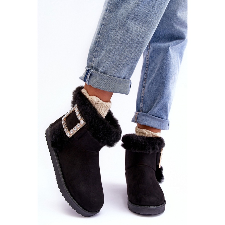 Snow boots Model VL201P Black 1