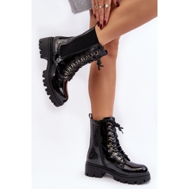 Workers Model Charmea F33-1 Black Varnish - Step in style 2