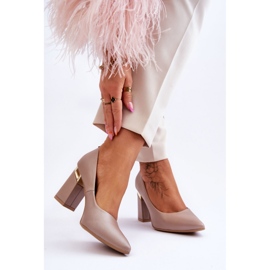 Pumps Model Lewski 3117 Beige - Step in style 1