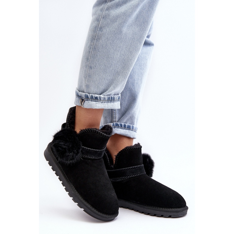 Snow boots Model Eraclio W8006 Black - Step in style 1