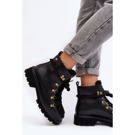 Women's boots from the GOE brand black 2