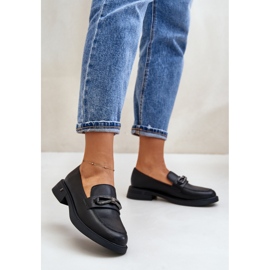 Moccasins with decoration Vinceza Black 1