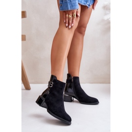 Elegant women's boots Black 1