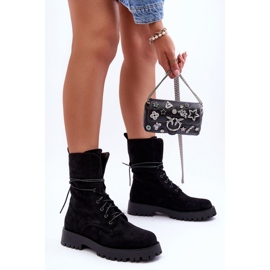 Workers Model Jence DE1051S Black Suede - Step in style 2