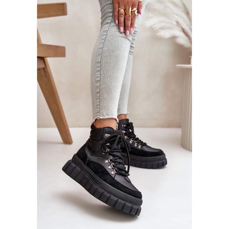 Boots Model Jelenia 24BT26-7928 Black - Step in style 1