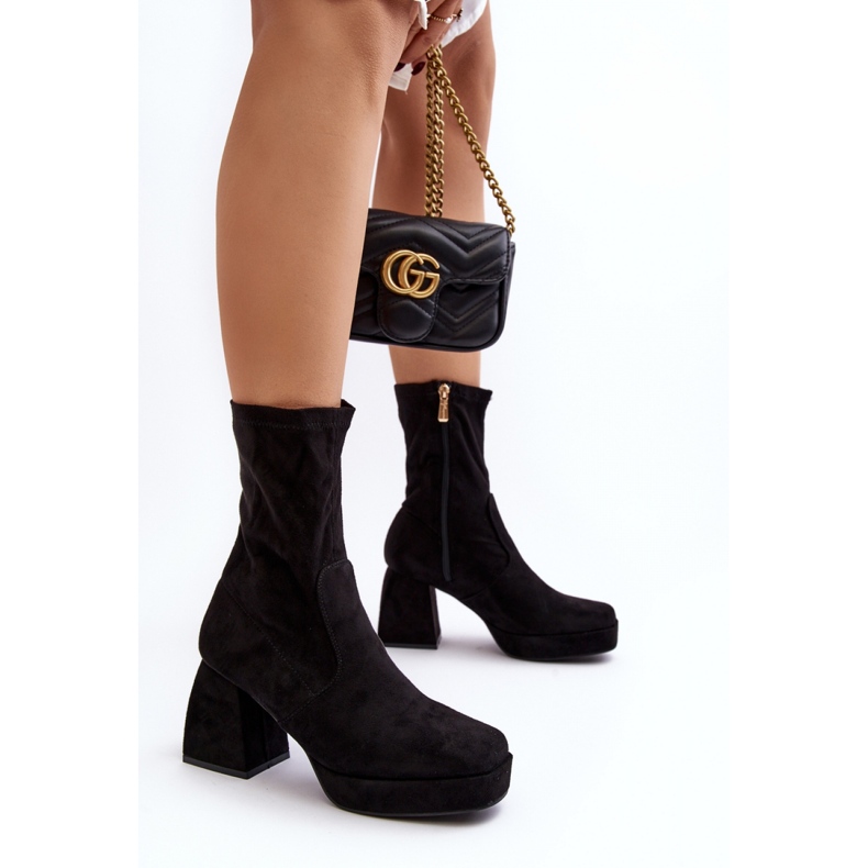 Boots Model Adelles HP-340 Black - Step in style 1