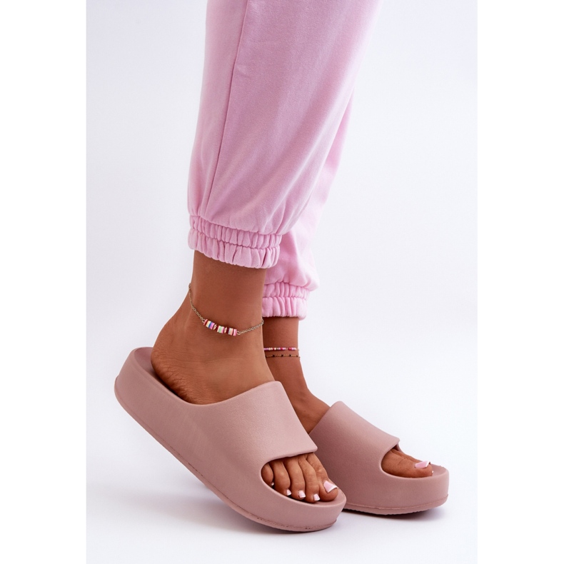 Women's sports flip-flops 24SD19-7564 pink 1 Women's sports flip-flops 24SD19-7564 pink 1