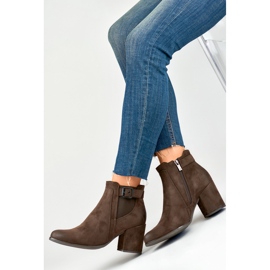 Women's Boots Insulated with Fur 260034BR-SU brown 1