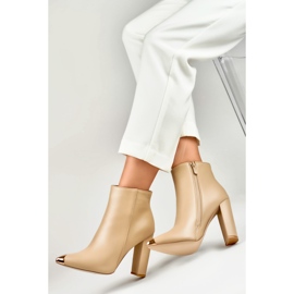 Boots Model MS2055KH Dark Beige - PRIMO 1