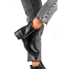 Women's Insulated Chelsea Boots RXJ-169B, black 2