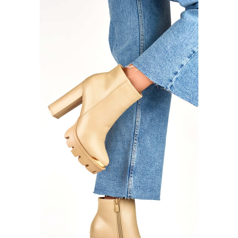 Boots Model NS313KH Beige - PRIMO 2