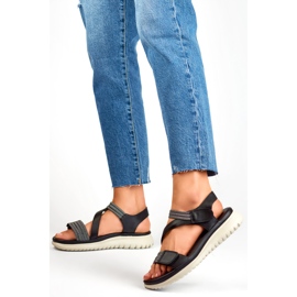 Women's sandals BM051-3019-1B black 1