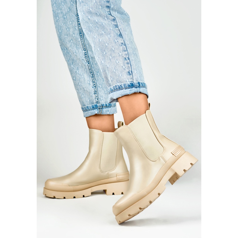 Chelsea boots Model DES909BE Beige - PRIMO 2