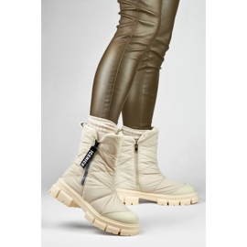 Snow boots Model 9312-4BE Beige - PRIMO 2