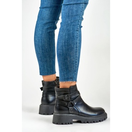 Ankle boots Model Aline 250043B-PU Black - PRIMO 2