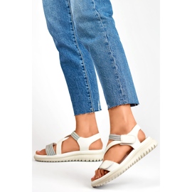 Women's sandals BM051-3019-1W white 1