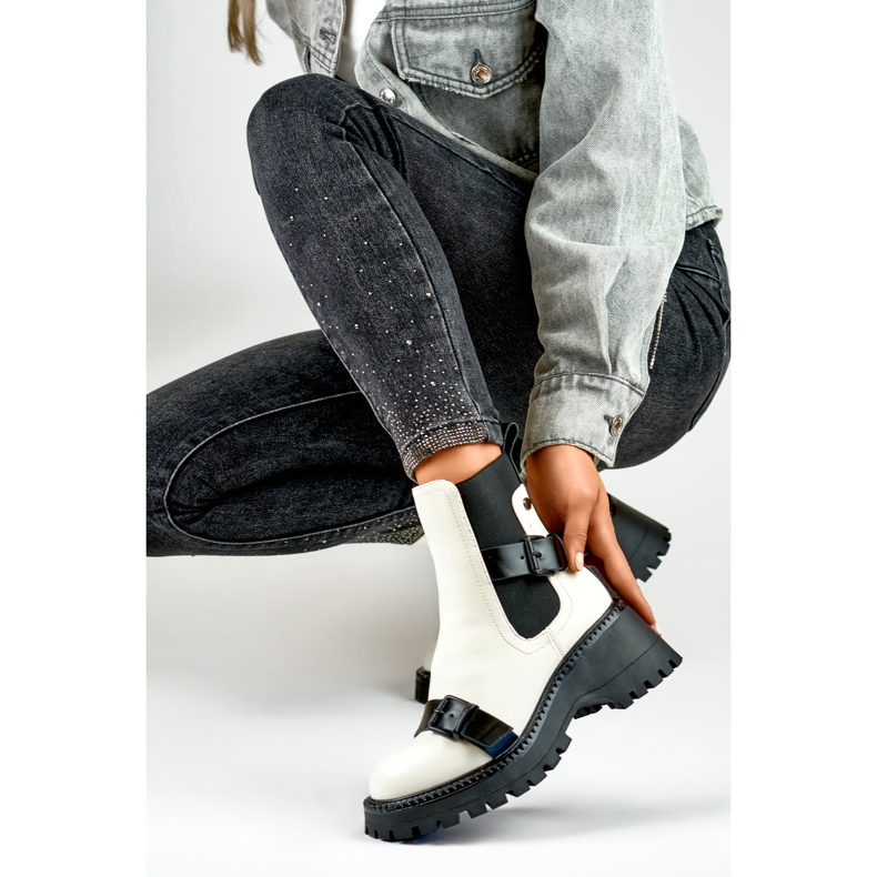 Women's Workers GD-BHRX7381W white 2