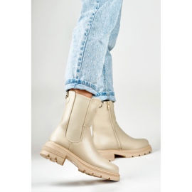 Boots Model DES906BE Beige - PRIMO 1
