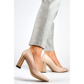 Pumps Model GD-FL486A-D.BE Beige 1