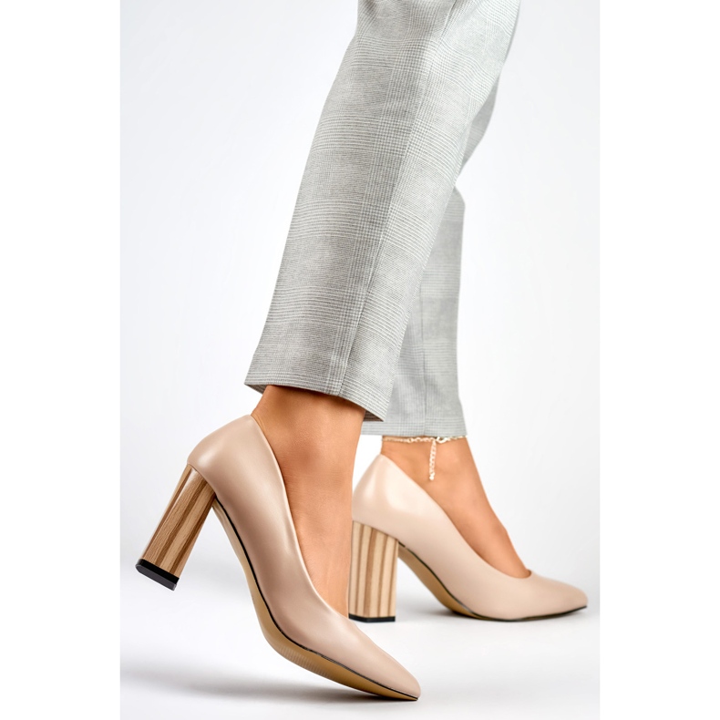 Pumps Model GD-FL486A-D.BE Beige 1