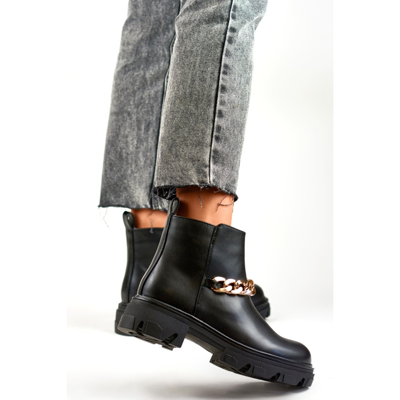 Model D42B Black boots - PRIMO 1