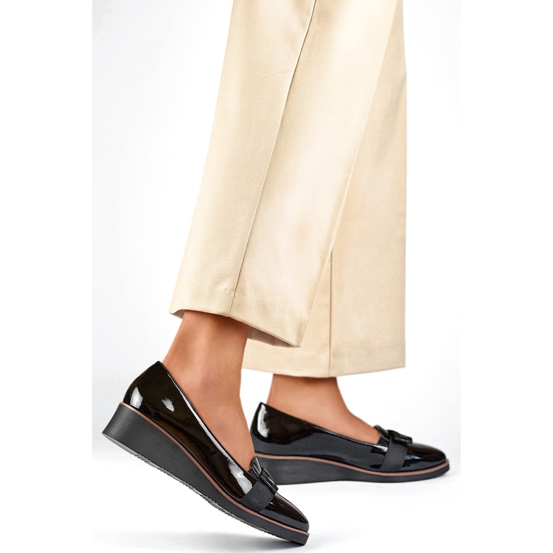 Wedge pumps 24-10446B black 1