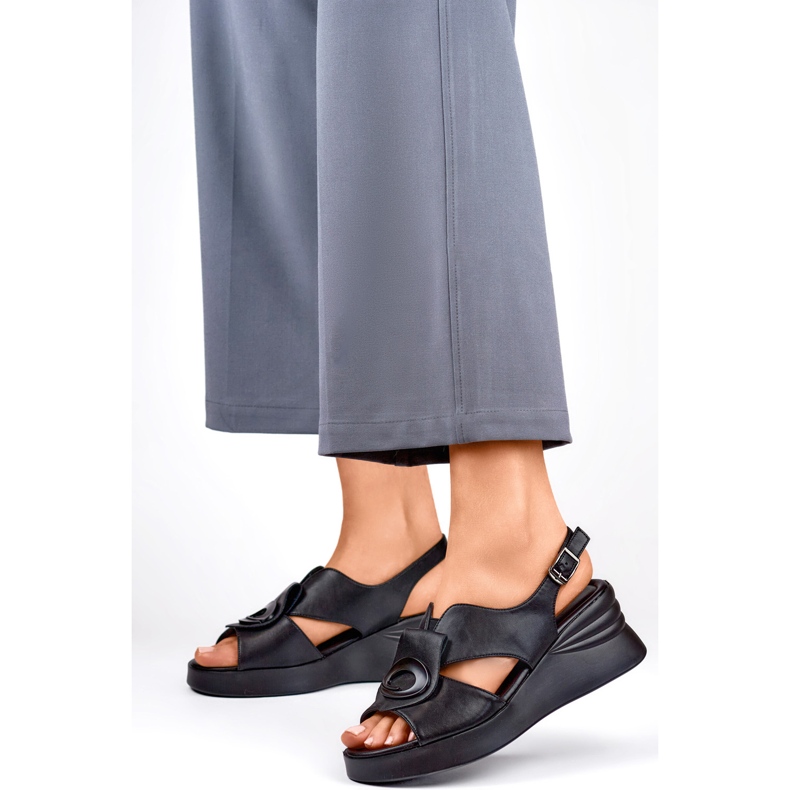 Sandals Model GD-LH2004B Black - PRIMO 1