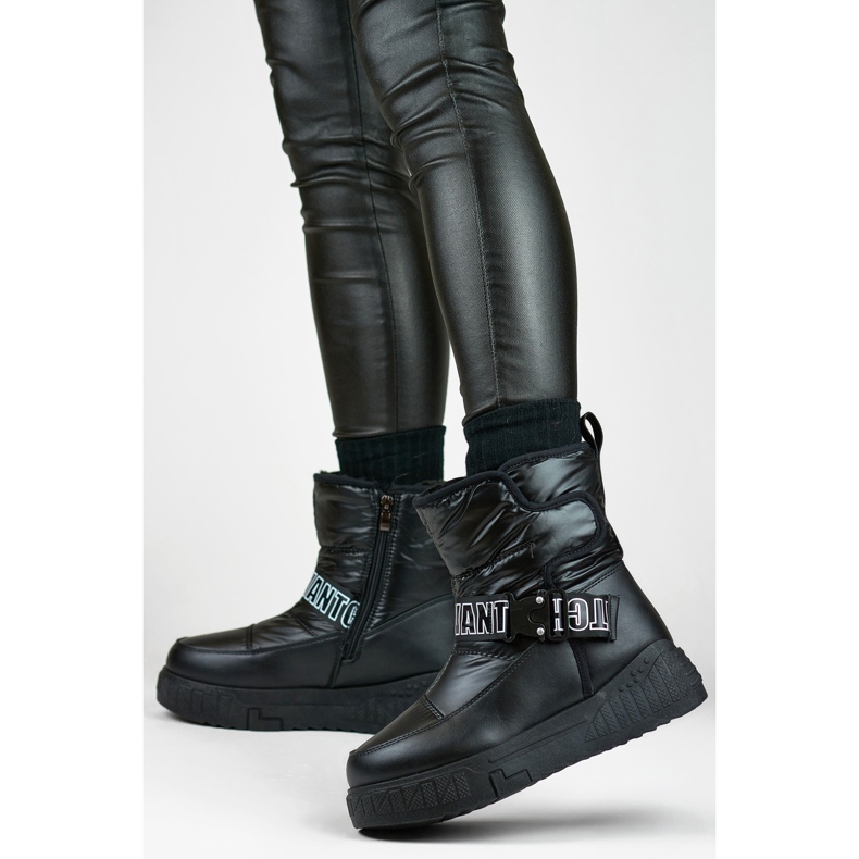 Snow boots Model 81323-1B Black - PRIMO 1