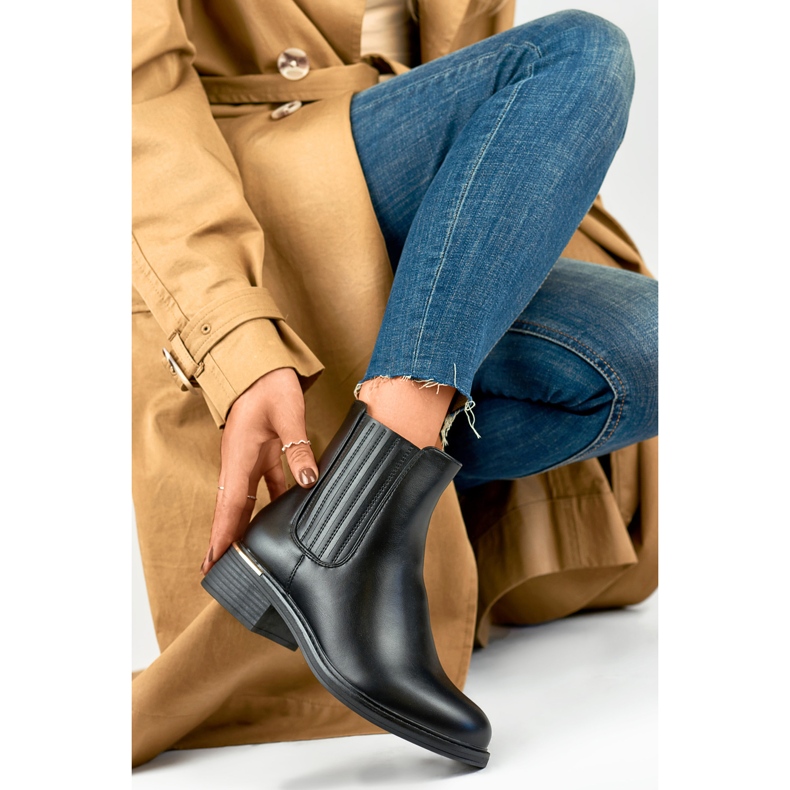 Women's boots D7995B Uninsulated black 1