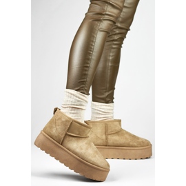 Women's snow boots TL242-KH, beige 2