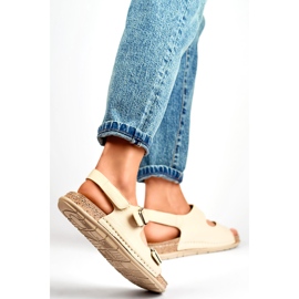 Sandals Model G3180-7BE Beige - PRIMO 2