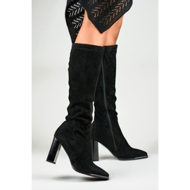 Black women's boots GD-FL3040B 2