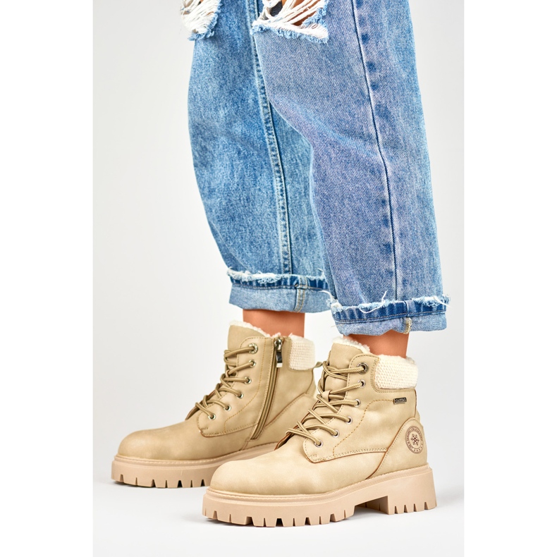 Women's Insulated Boots GD-TL53BE beige 1