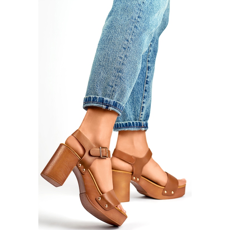 Women's Sandals 3993CA brown 1